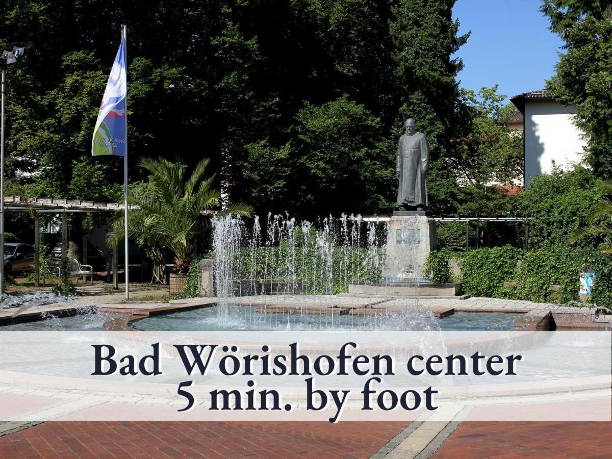 Sehr Grosse Ferienwohnung In Bester Lage Mit Grosser Sonnenterrasse L Innenstadtnaehe L 1 Minute Zum Bahnhof L Grosse Kueche L Tv L Extra-Wc L Free-Wlan L Willkommen Im Hallo!-Apartment 5 Bad Wörishofen Εξωτερικό φωτογραφία