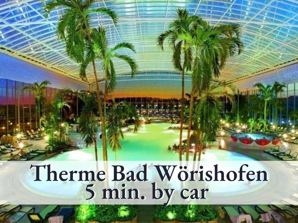 Sehr Grosse Ferienwohnung In Bester Lage Mit Grosser Sonnenterrasse L Innenstadtnaehe L 1 Minute Zum Bahnhof L Grosse Kueche L Tv L Extra-Wc L Free-Wlan L Willkommen Im Hallo!-Apartment 5 Bad Wörishofen Εξωτερικό φωτογραφία