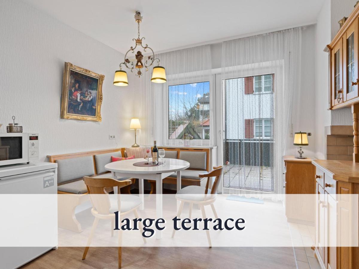 Sehr Grosse Ferienwohnung In Bester Lage Mit Grosser Sonnenterrasse L Innenstadtnaehe L 1 Minute Zum Bahnhof L Grosse Kueche L Tv L Extra-Wc L Free-Wlan L Willkommen Im Hallo!-Apartment 5 Bad Wörishofen Εξωτερικό φωτογραφία